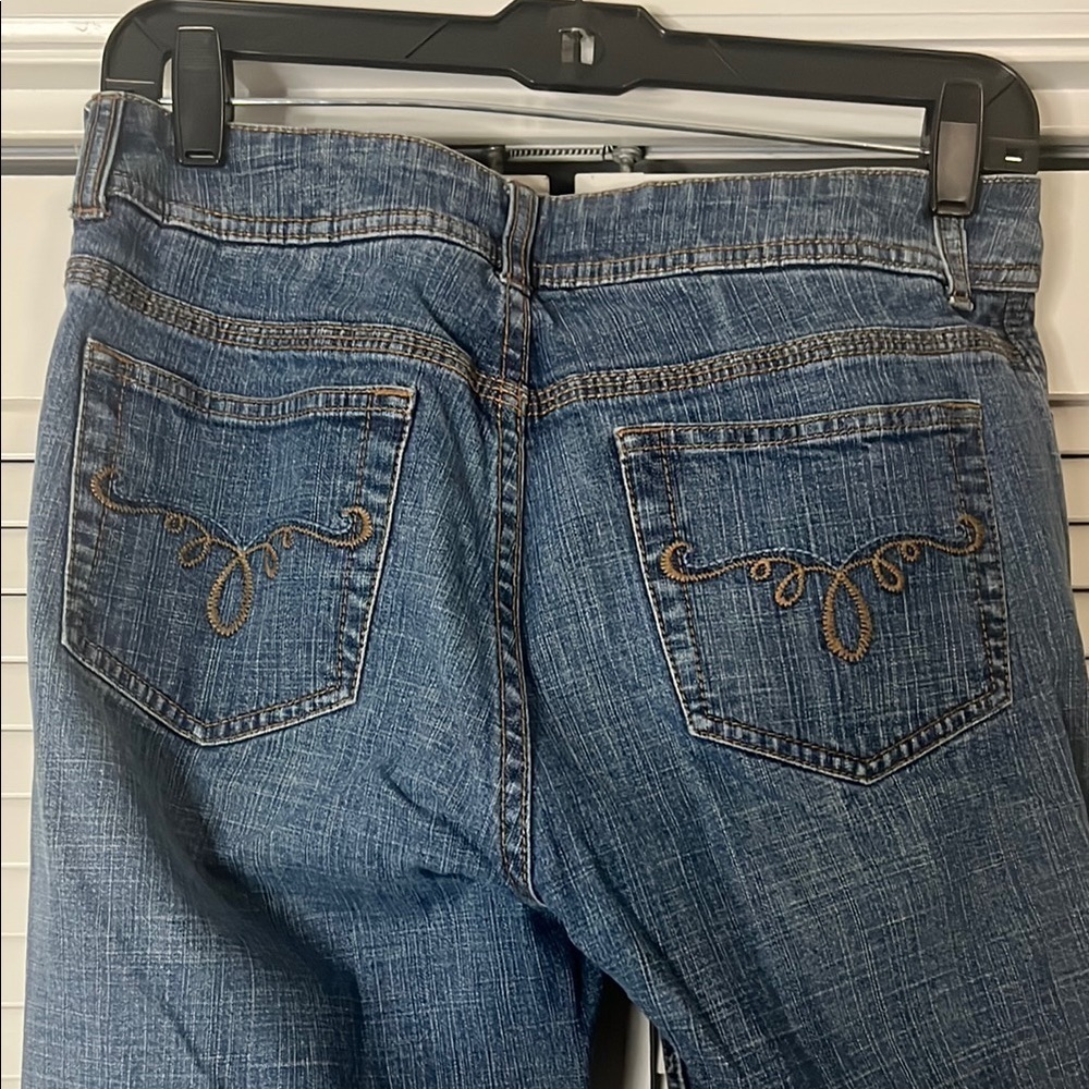 LONDONJEAN Blue Boot Cut Jeans - Stretch - Picture 3 of 7